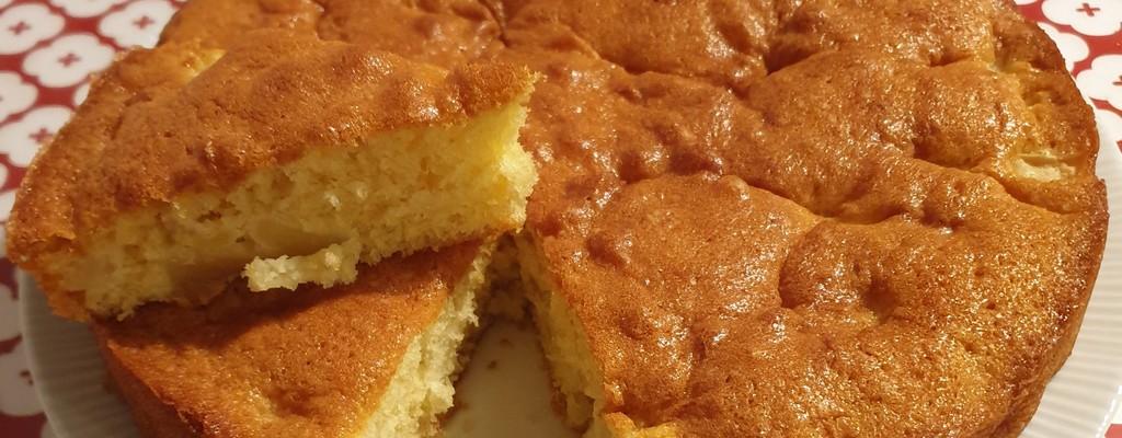 Gâteau moelleux aux pommes